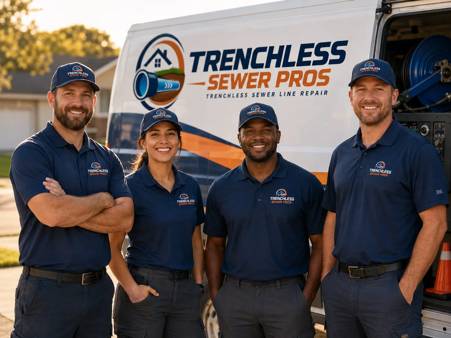 Trenchless Sewer Repair company in Nachusa, IL